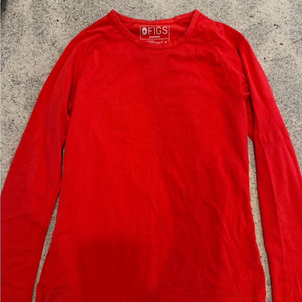 Figs Seamless Longsleeve Underscrub, sz M